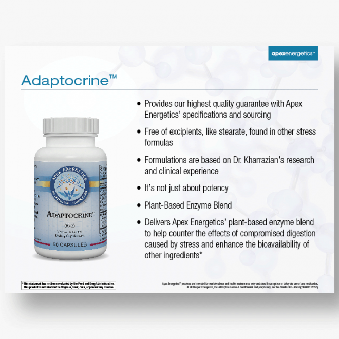 Adaptocrine Product Presentation