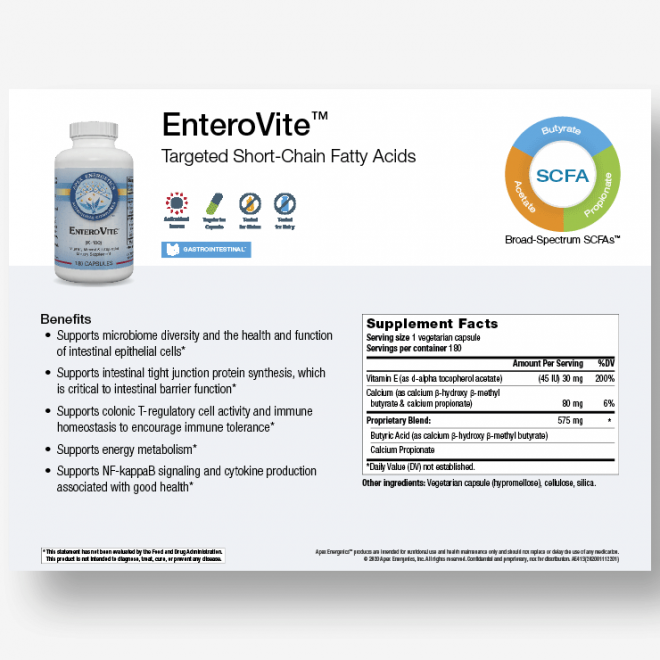 EnteroVite Product Presentation