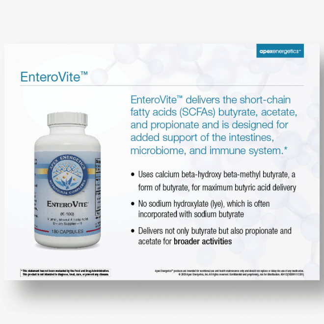 EnteroVite Product Presentation