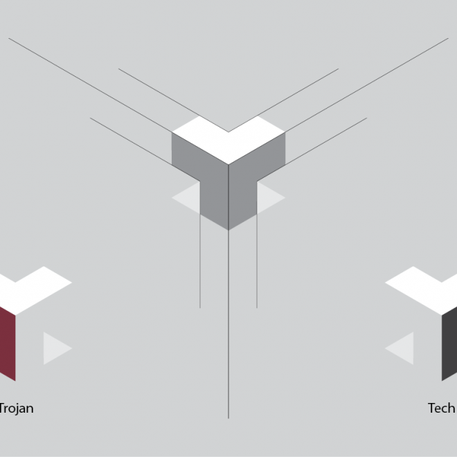 Trojan Tech Logo Concept